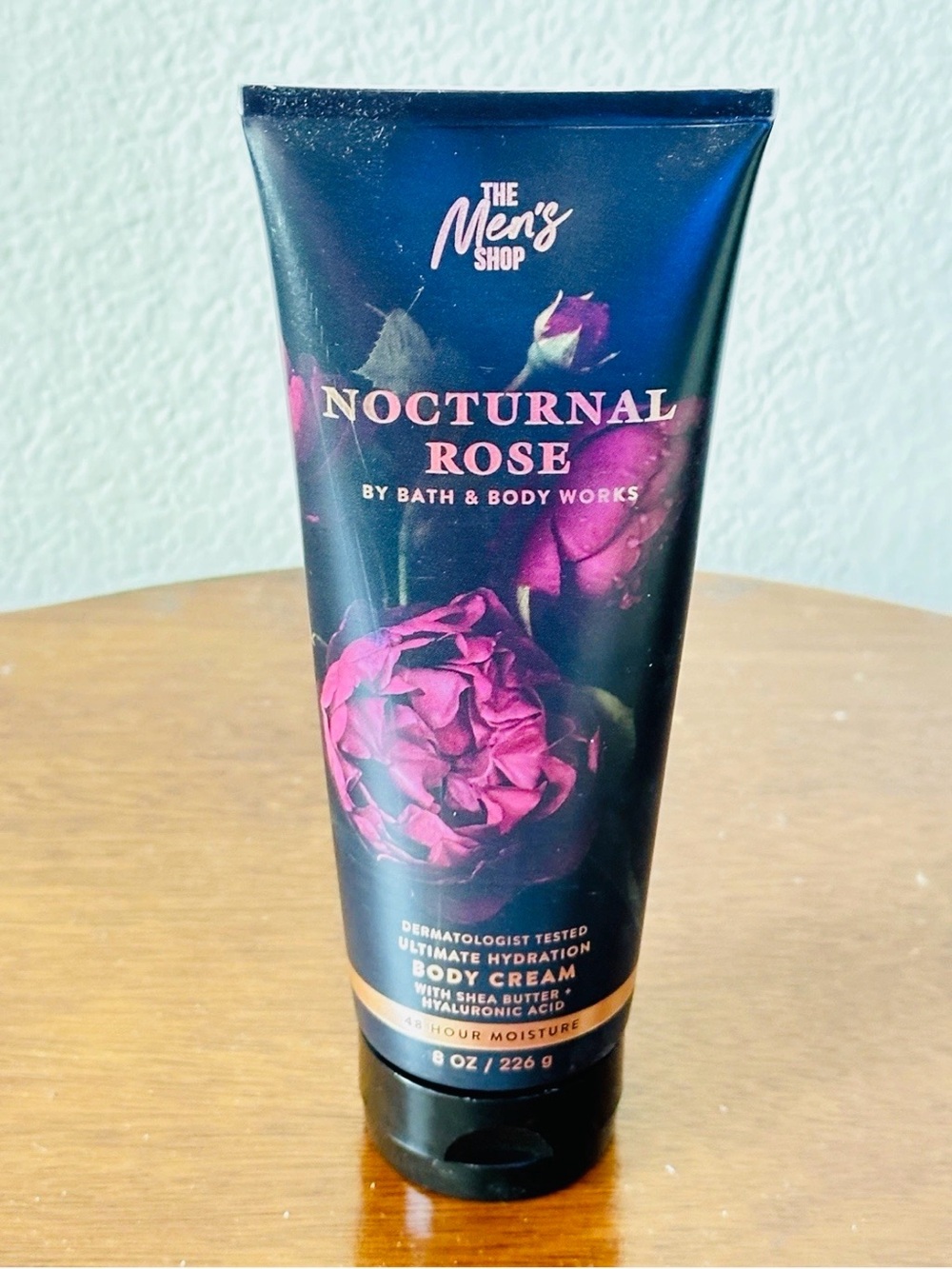 Bath & Body Works Nocturnal Rose Men’s Body Cream - Black & Pink
